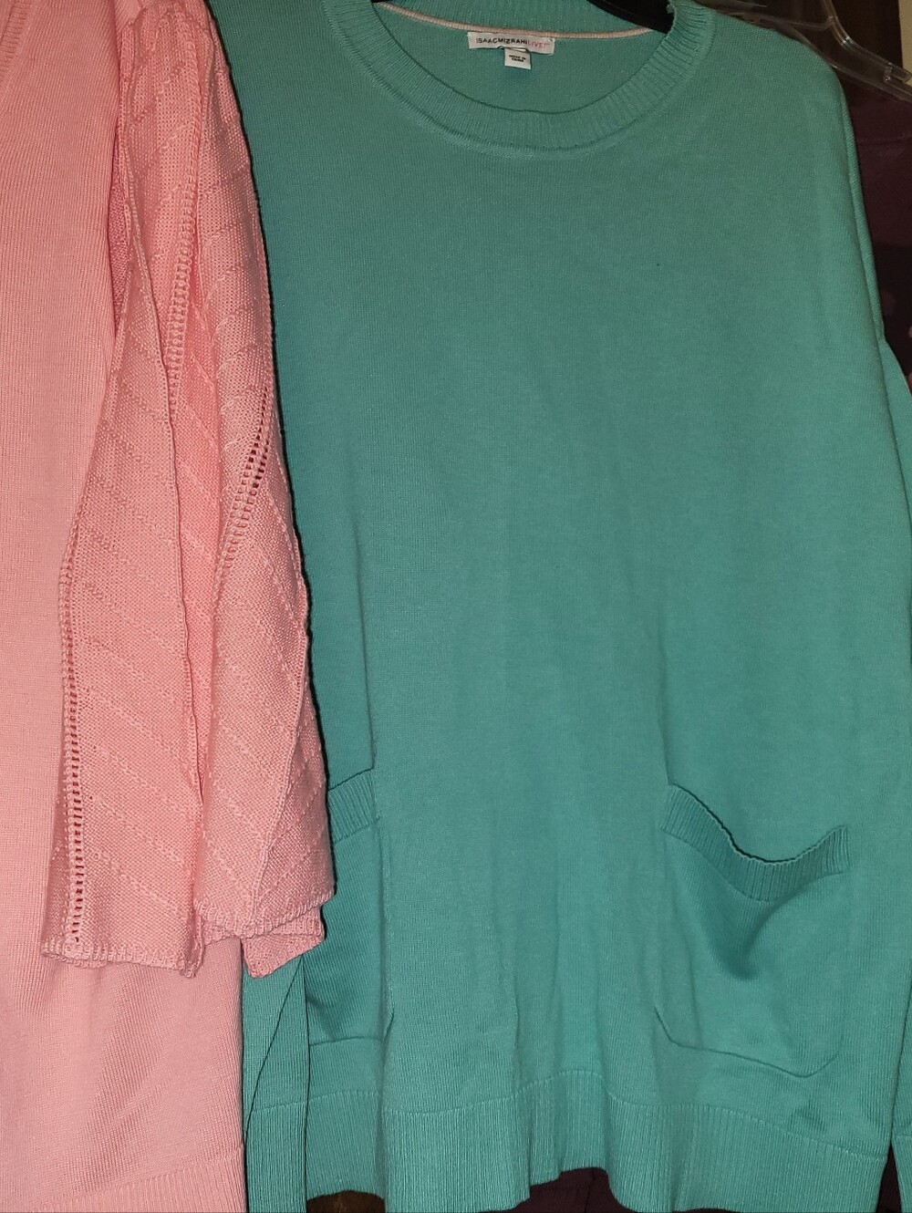 Lot of 5 Women's Size Large QVC Tops (Kim Gravel & Isaac Mizrahi) - Picture 3 of 13